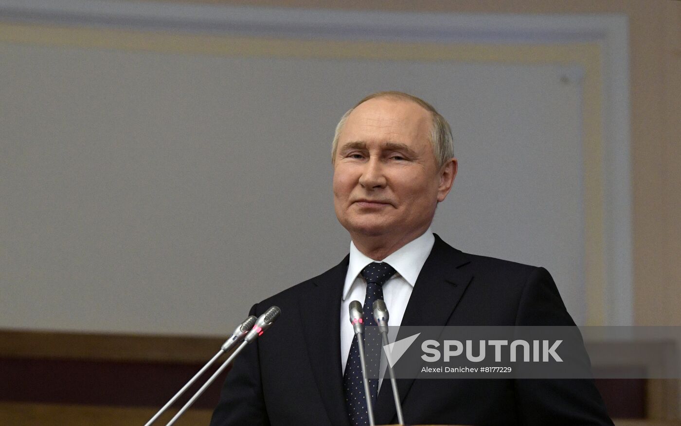 Russia Putin Legislators Council