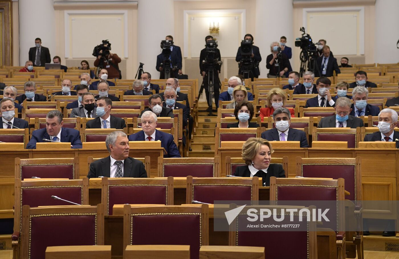 Russia Putin Legislators Council