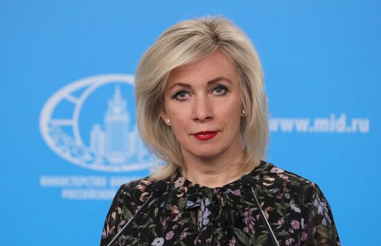 Russia Zakharova Briefing