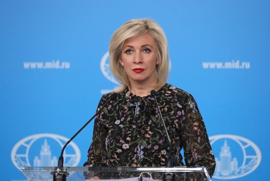 Russia Zakharova Briefing