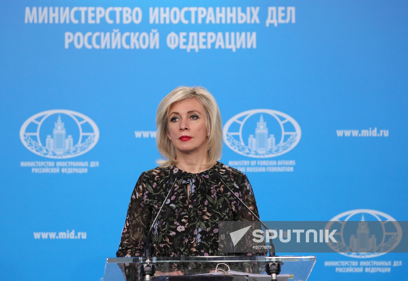Russia Zakharova Briefing