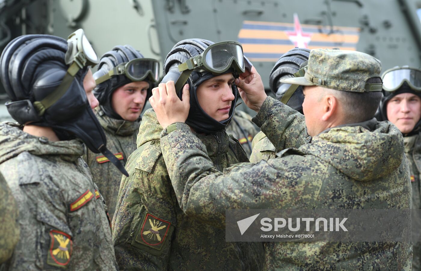 Russia WWII Victory Parade Rehearsal
