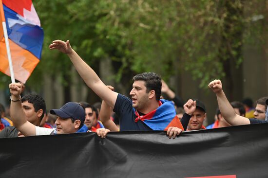 Armenia Opposition Rally