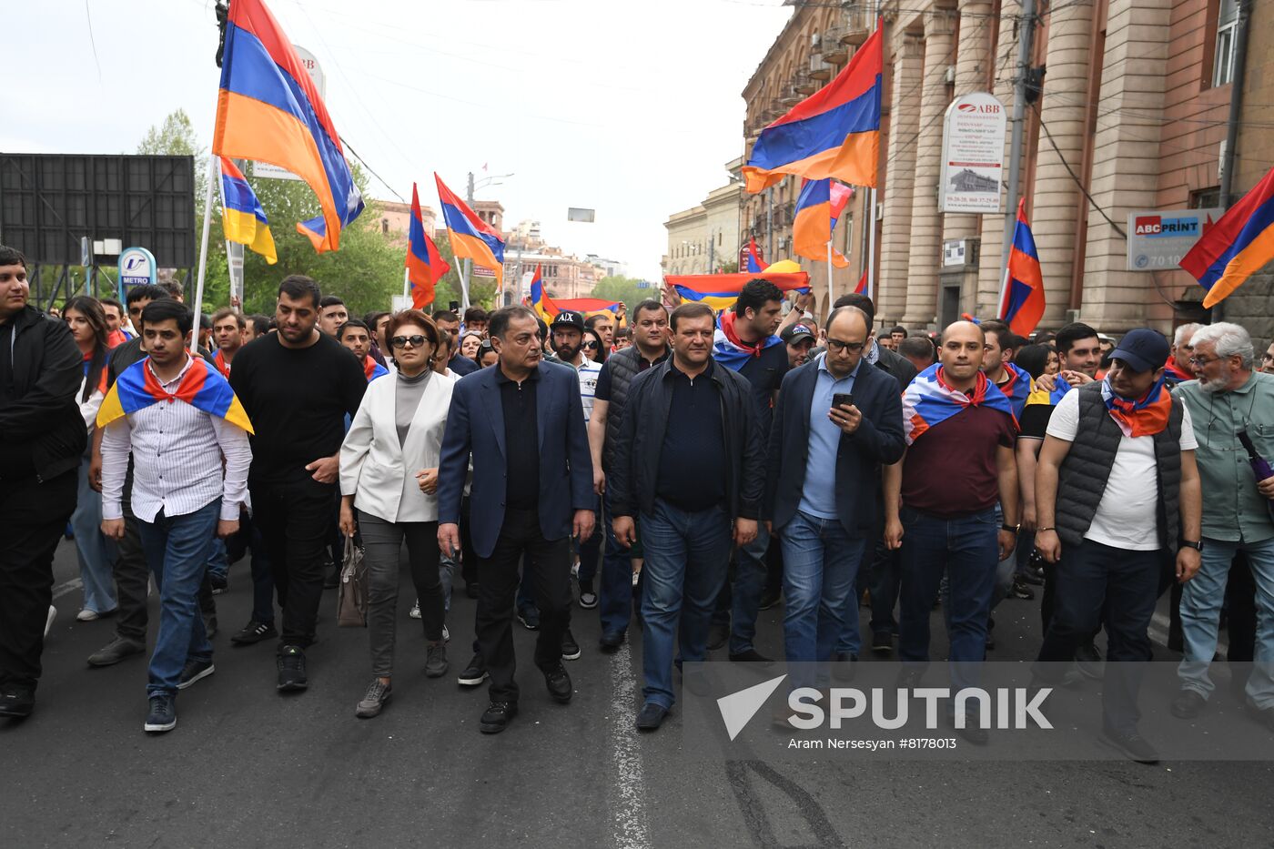 Armenia Opposition Rally