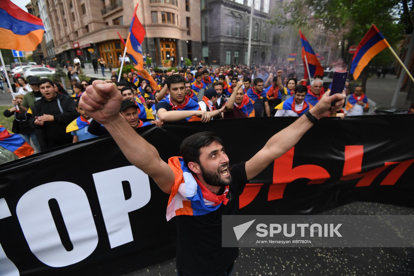 Armenia Opposition Rally