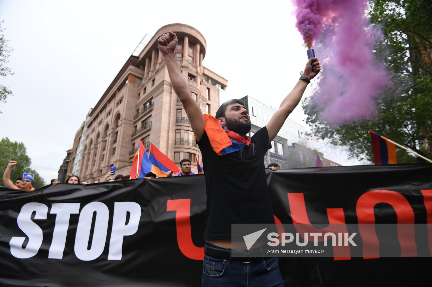 Armenia Opposition Rally