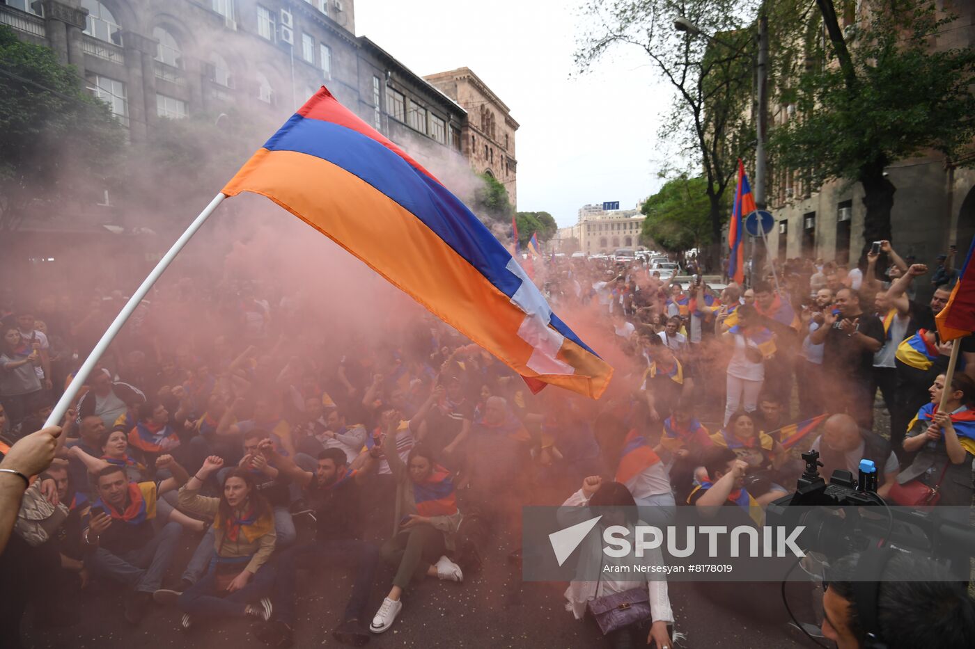 Armenia Opposition Rally
