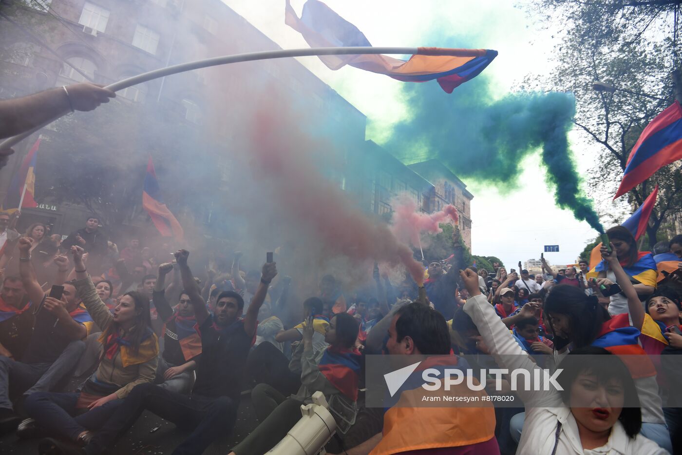 Armenia Opposition Rally