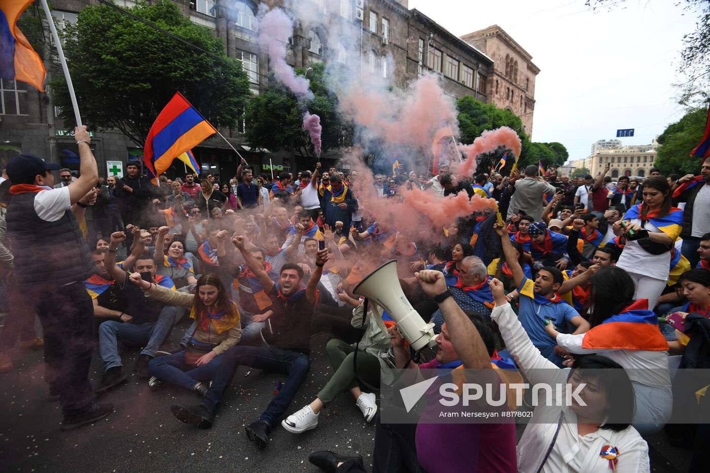 Armenia Opposition Rally
