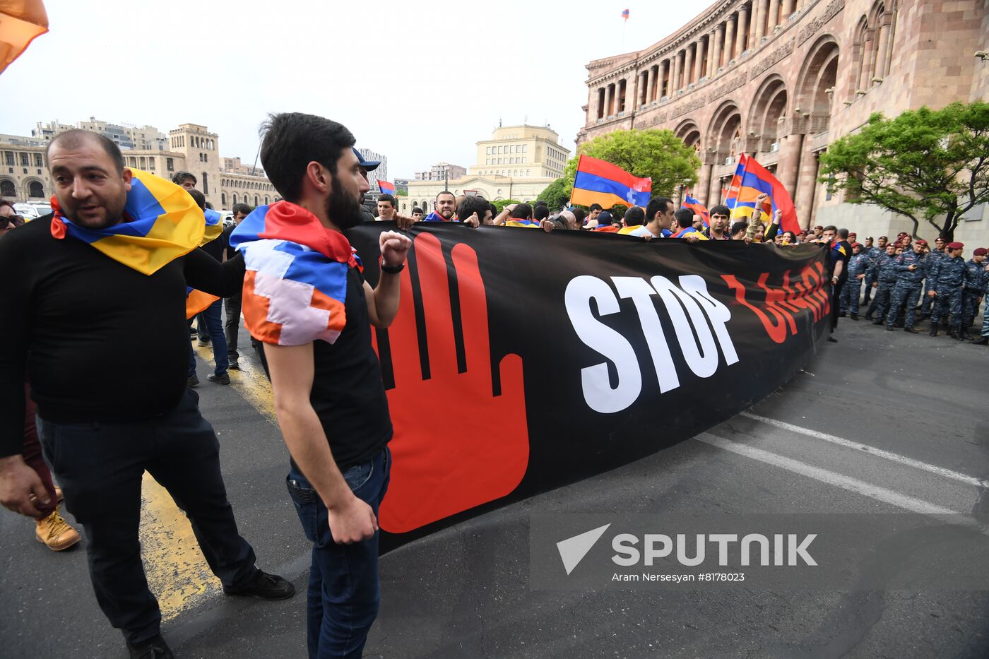 Armenia Opposition Rally