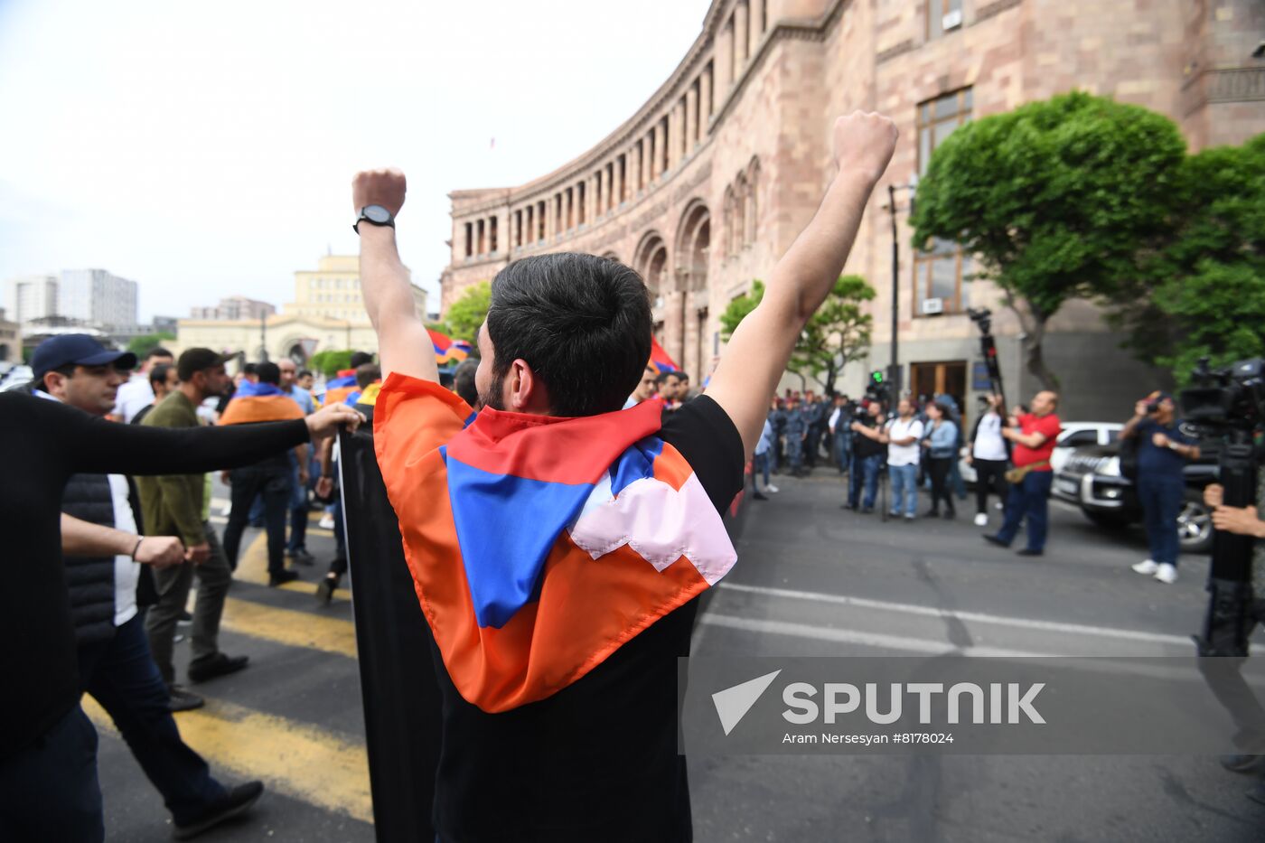 Armenia Opposition Rally
