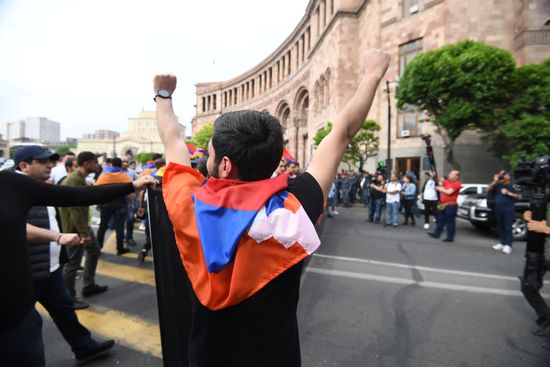 Armenia Opposition Rally