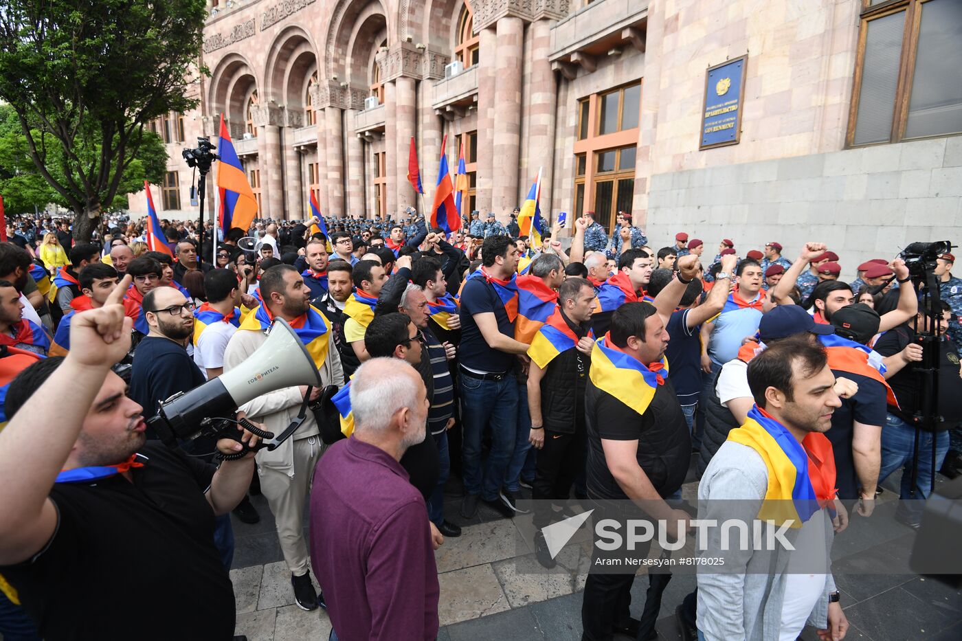 Armenia Opposition Rally