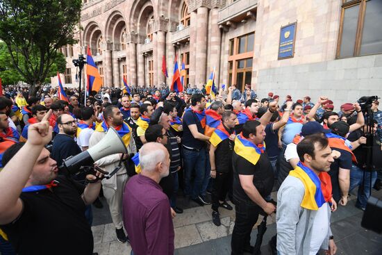 Armenia Opposition Rally