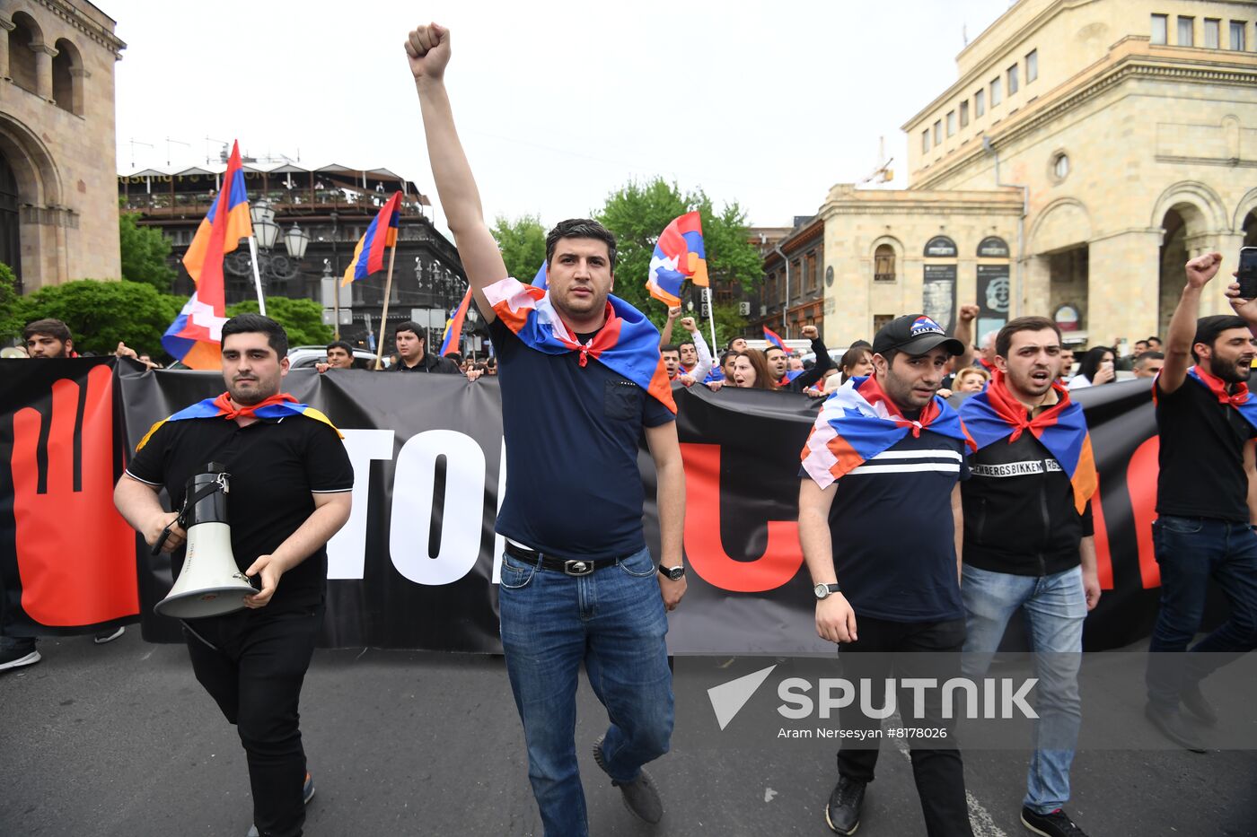 Armenia Opposition Rally