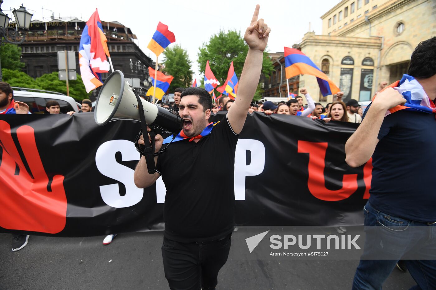 Armenia Opposition Rally