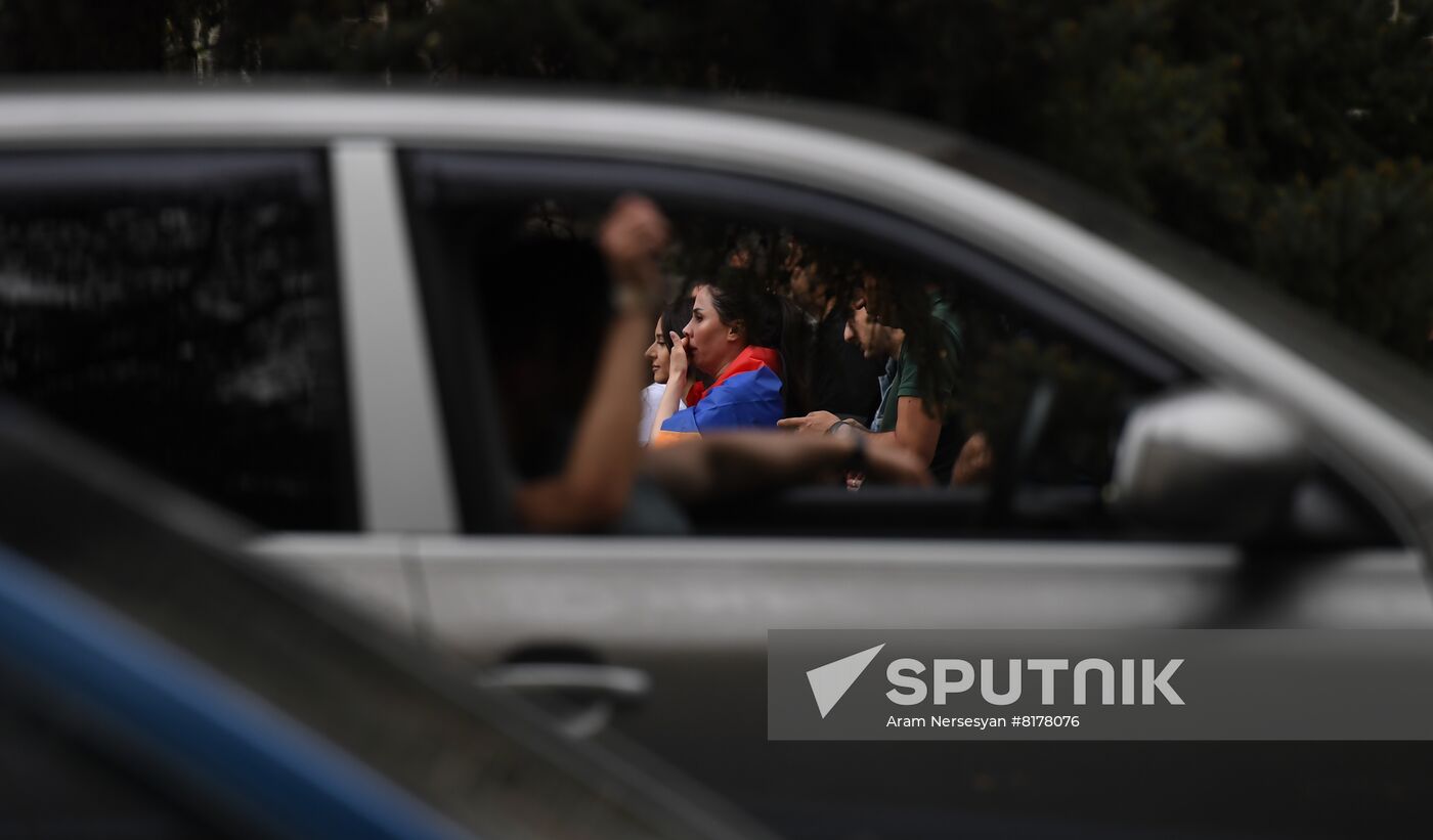 Armenia Opposition Rally