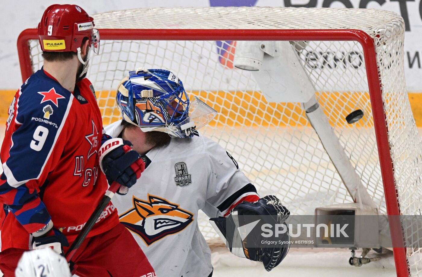 Russia Ice Hockey Kontinental League CSKA - Metallurg