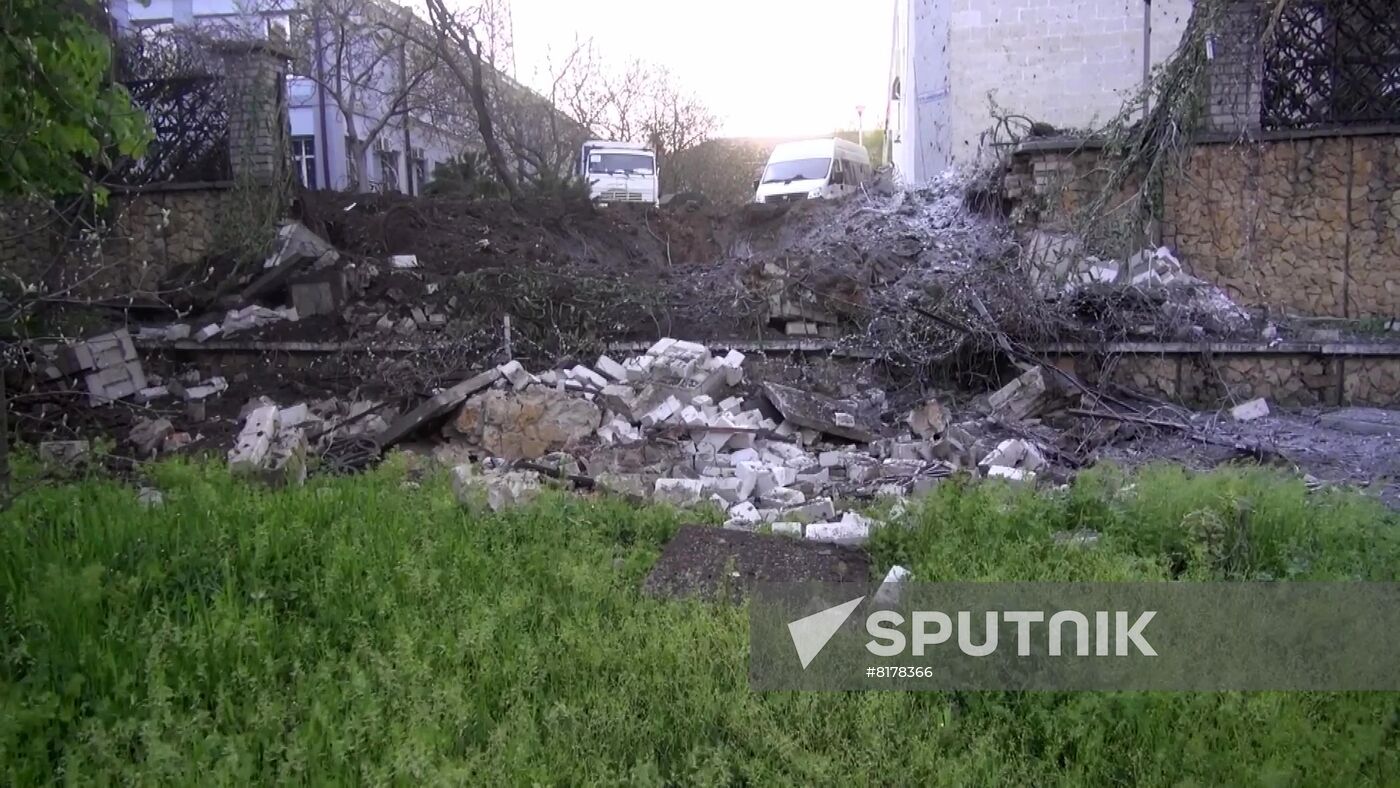 Ukraine Russia Military Operation Shelling