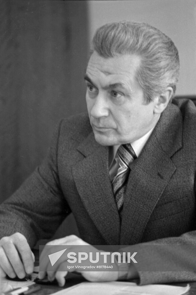 Vladimir Protopopov, First Secretary of Moscow's Leninsky District Committee of USSR Communist Party