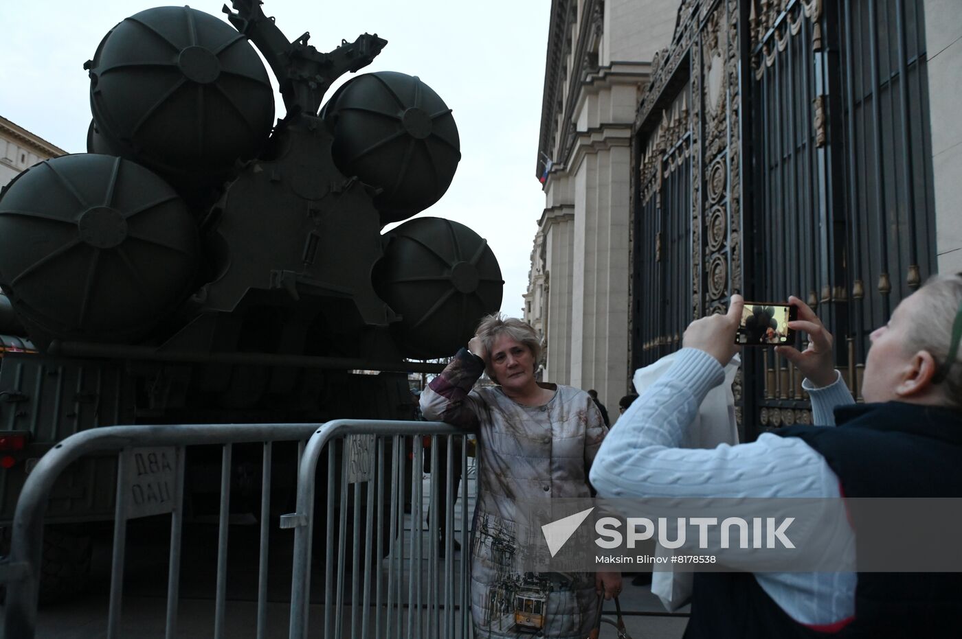 Russia WWII Victory Parade Rehearsal