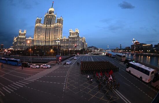 Russia WWII Victory Parade Rehearsal
