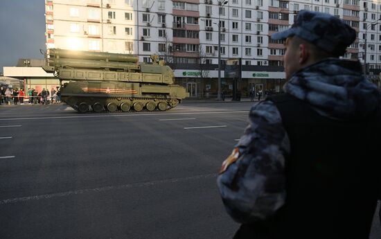 Russia WWII Victory Parade Rehearsal