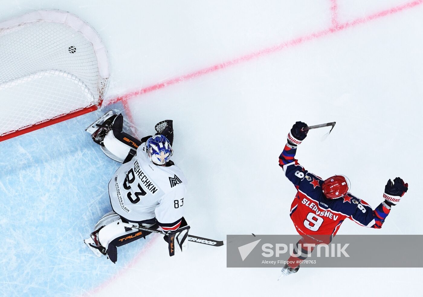 Russia Ice Hockey Kontinental League CSKA - Metallurg