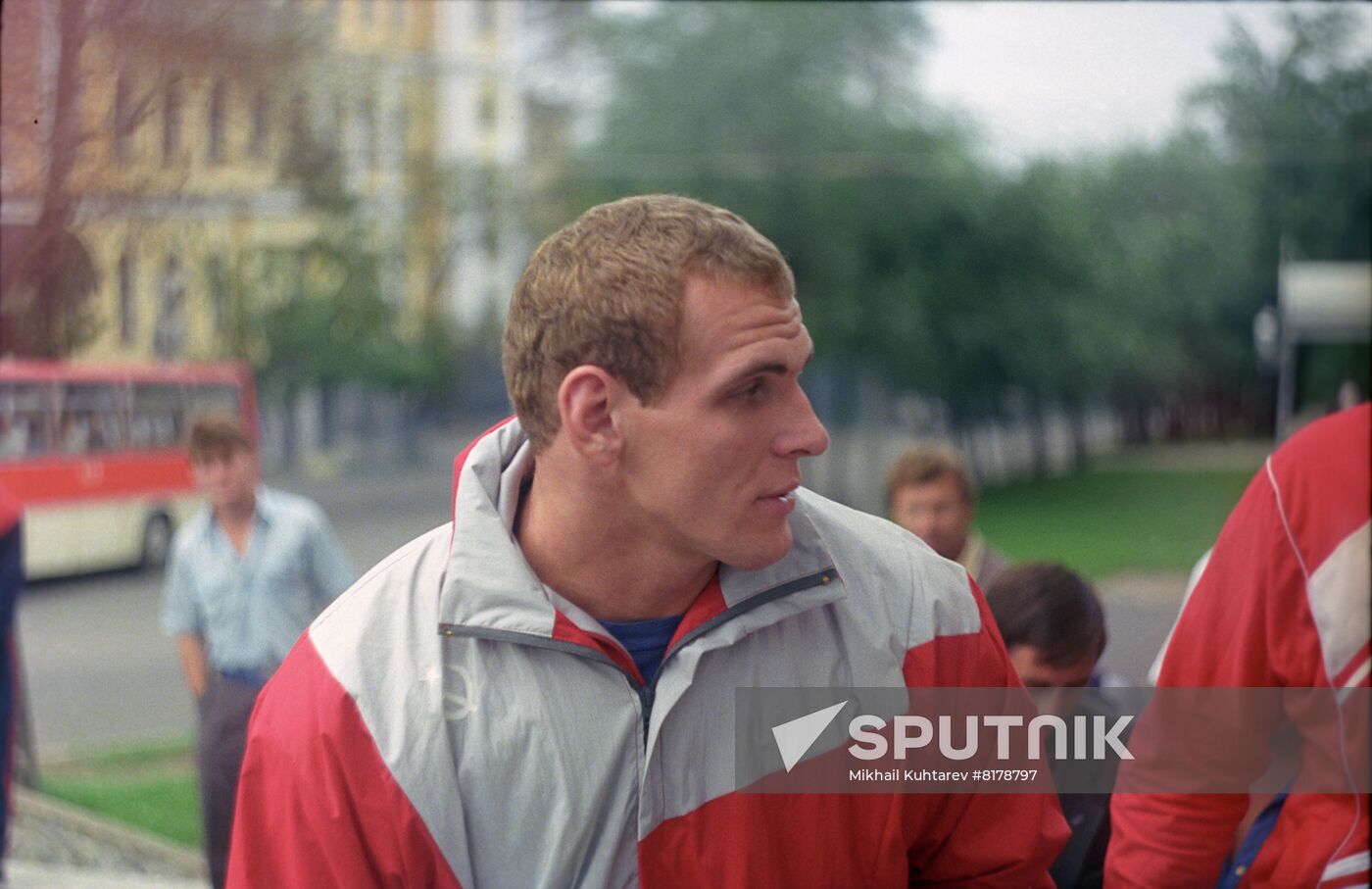 Soviet wrestler Alexander Karelin