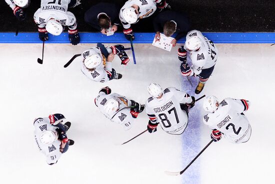 Russia Ice Hockey Kontinental League CSKA - Metallurg