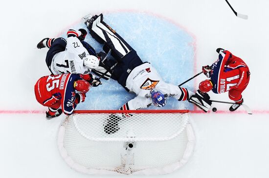 Russia Ice Hockey Kontinental League CSKA - Metallurg