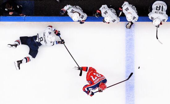 Russia Ice Hockey Kontinental League CSKA - Metallurg