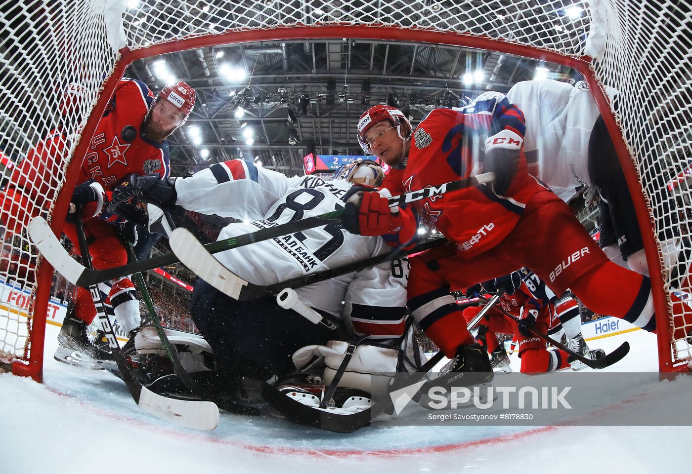 Russia Ice Hockey Kontinental League CSKA - Metallurg