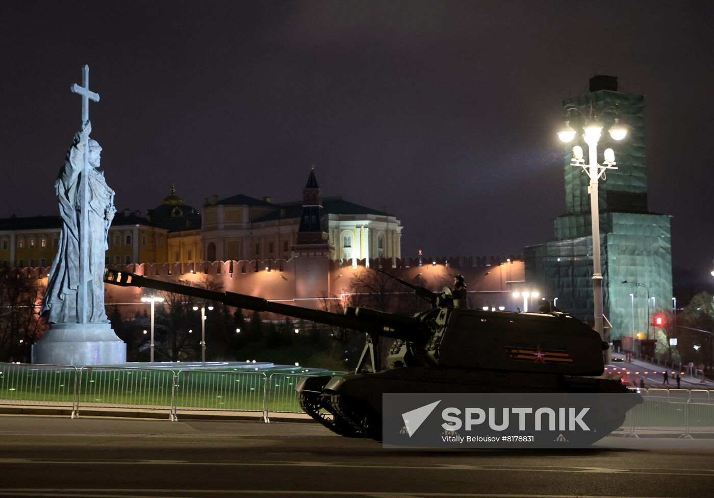 Russia WWII Victory Parade Rehearsal