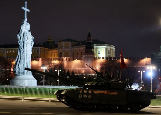 Russia WWII Victory Parade Rehearsal