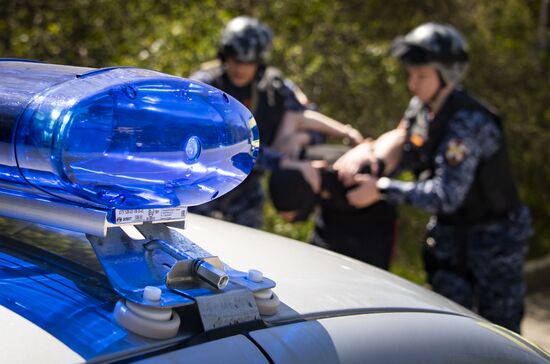 Russian Guard in Crimea