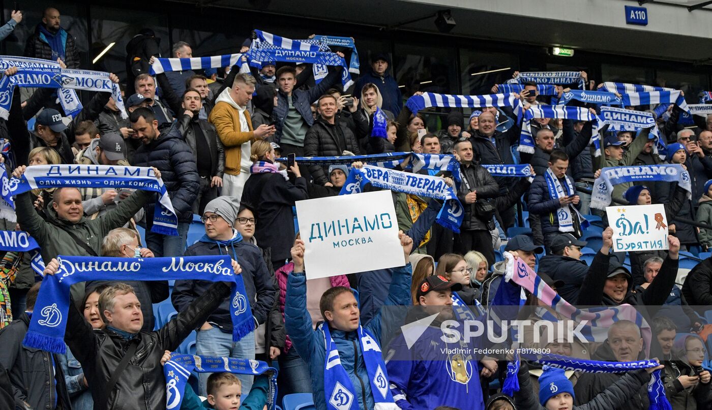 Russia Soccer Premier-League Dynamo - Ural