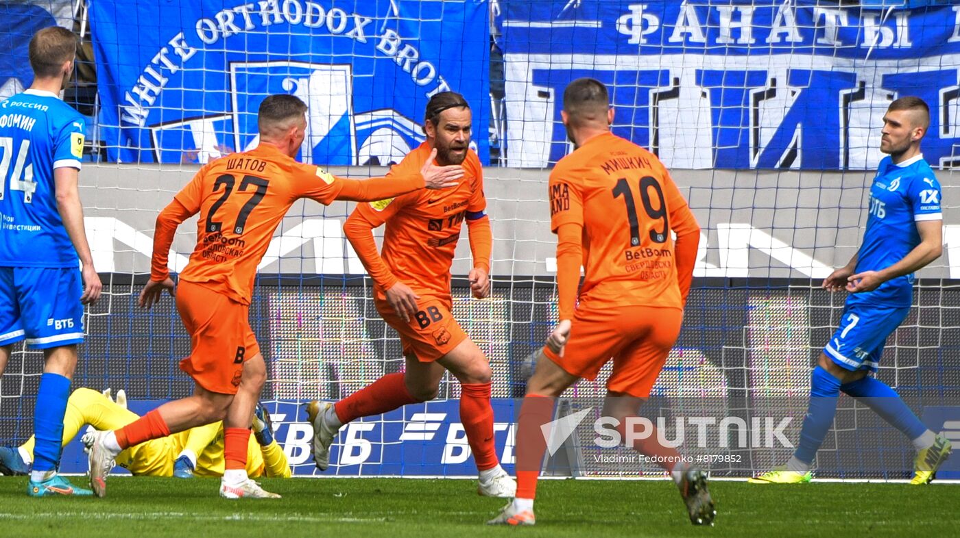 Russia Soccer Premier-League Dynamo - Ural