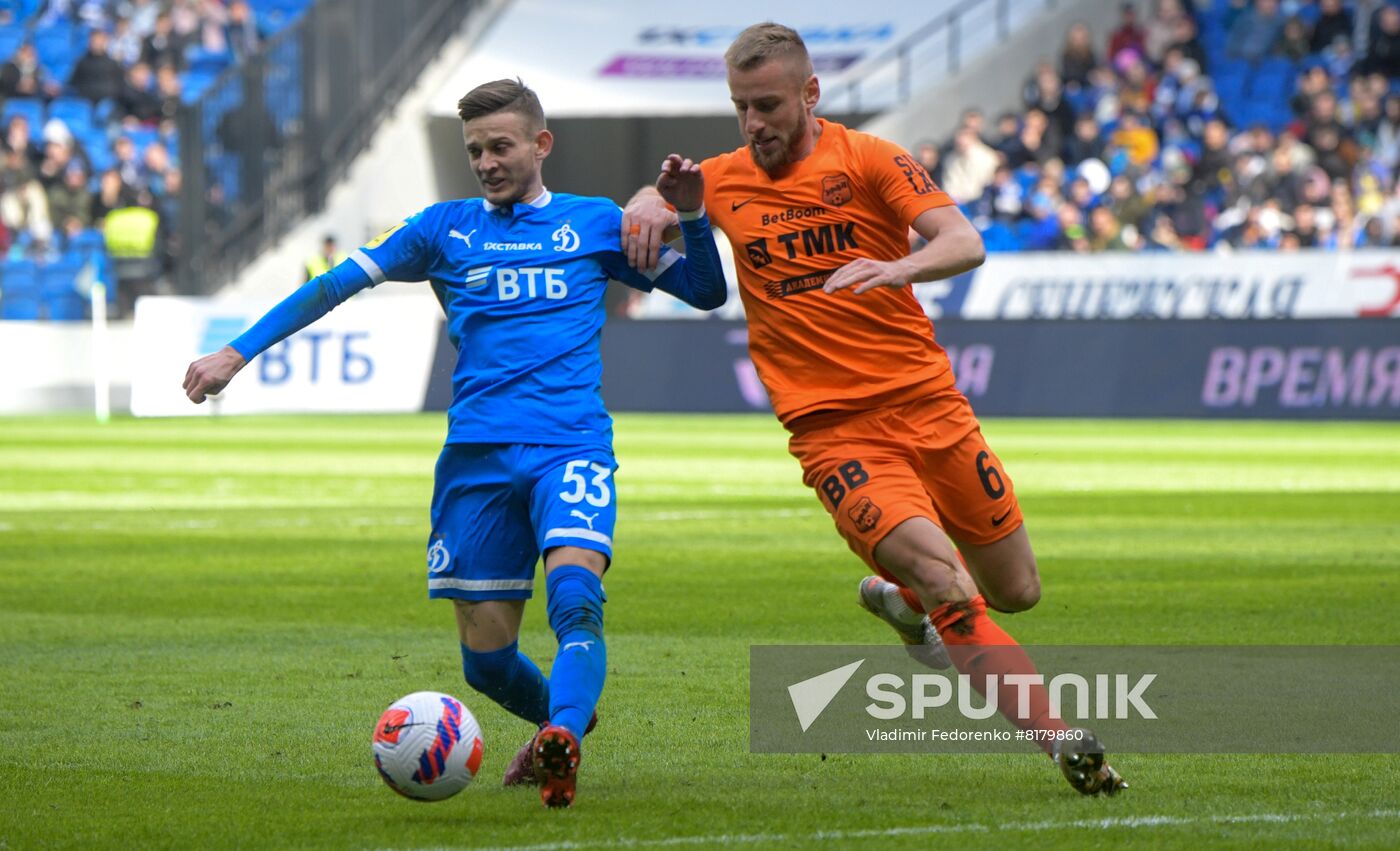 Russia Soccer Premier-League Dynamo - Ural