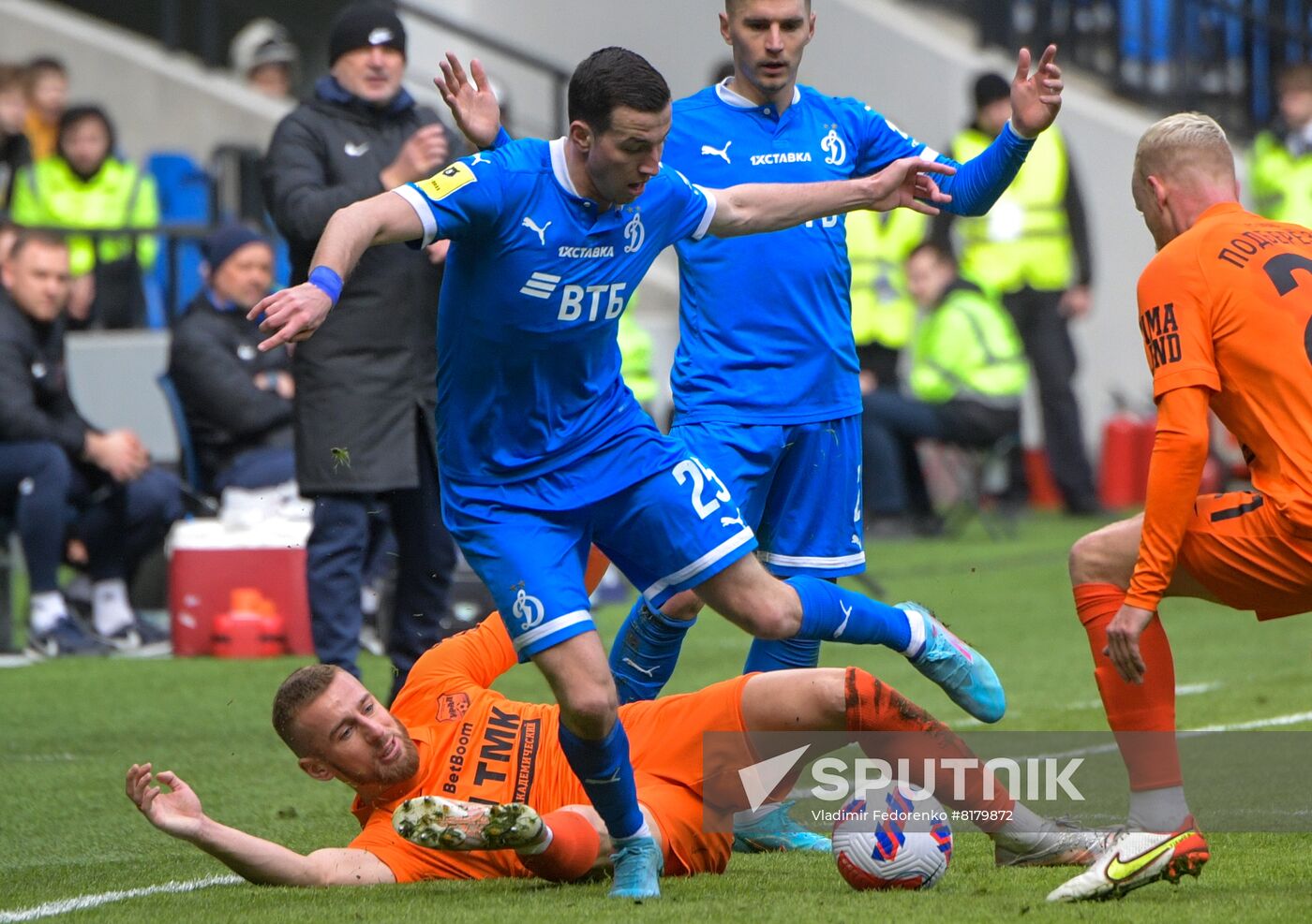 Russia Soccer Premier-League Dynamo - Ural