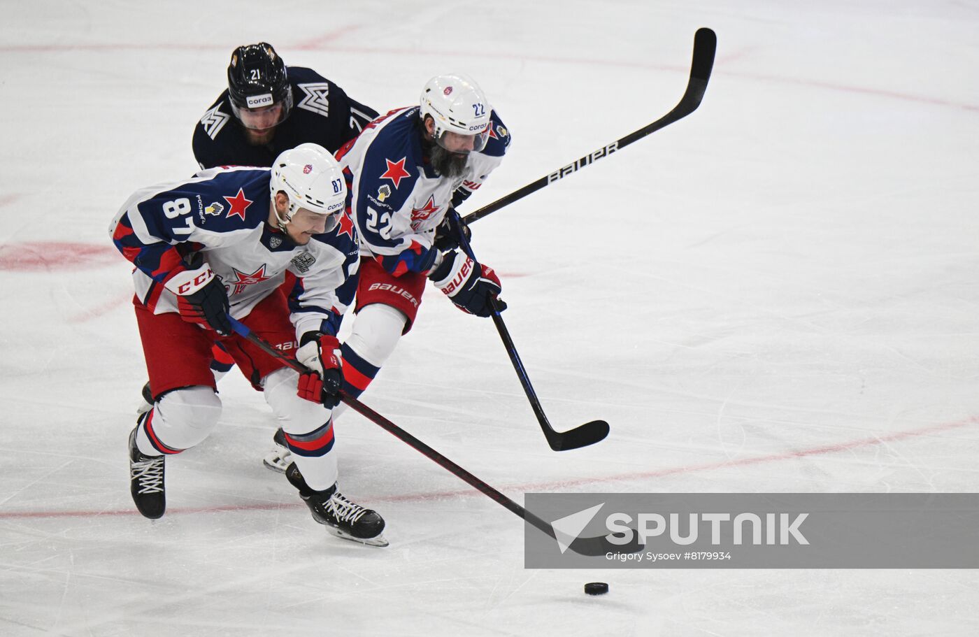 Russia Ice Hockey Kontinental League Metallurg - CSKA