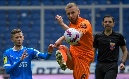 Russia Soccer Premier-League Dynamo - Ural