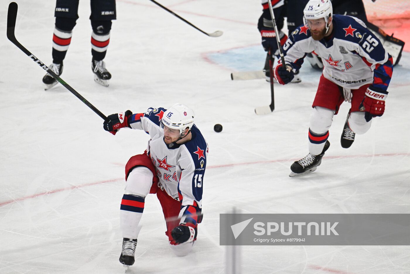 Russia Ice Hockey Kontinental League Metallurg - CSKA