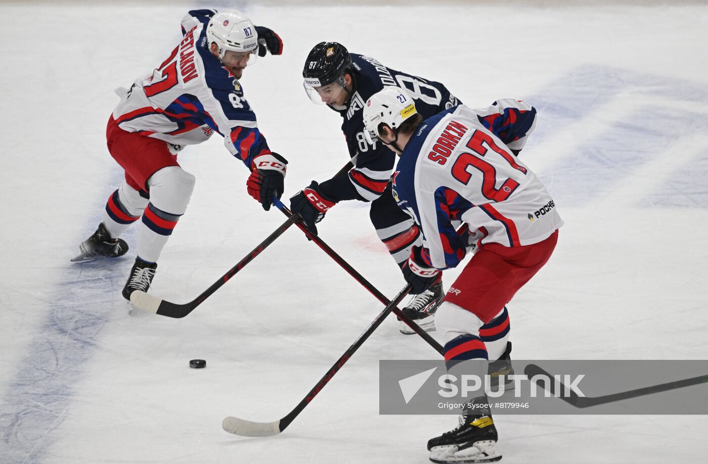 Russia Ice Hockey Kontinental League Metallurg - CSKA