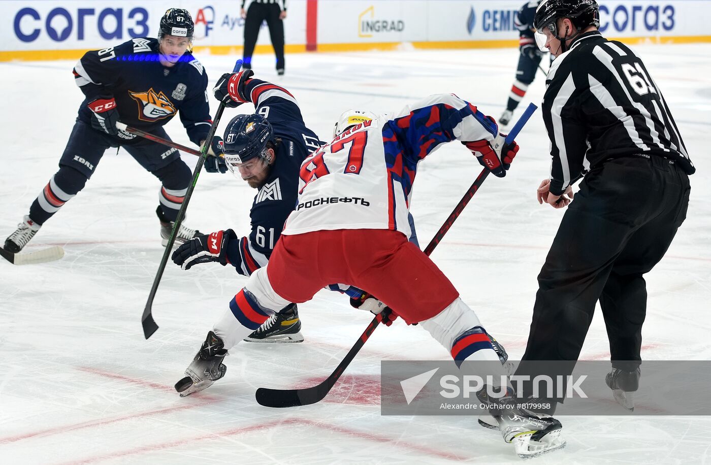 Russia Ice Hockey Kontinental League Metallurg - CSKA