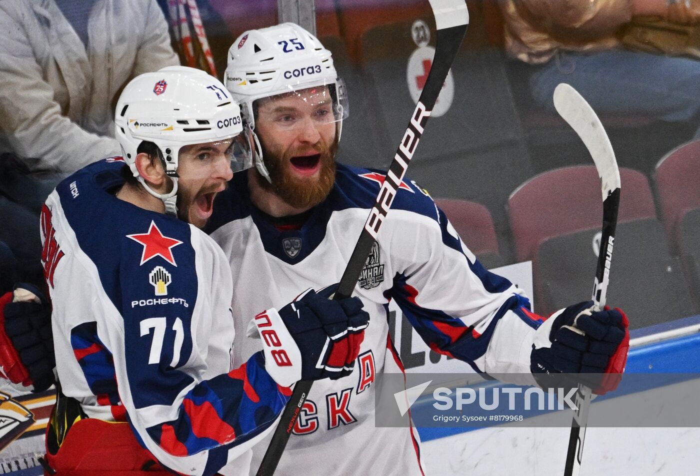 Russia Ice Hockey Kontinental League Metallurg - CSKA