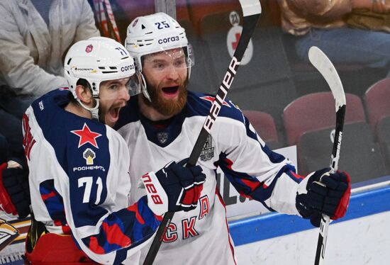 Russia Ice Hockey Kontinental League Metallurg - CSKA