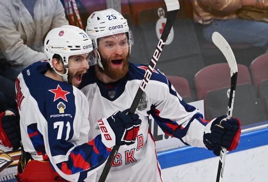 Russia Ice Hockey Kontinental League Metallurg - CSKA