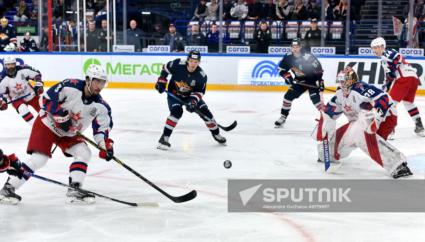 Russia Ice Hockey Kontinental League Metallurg - CSKA