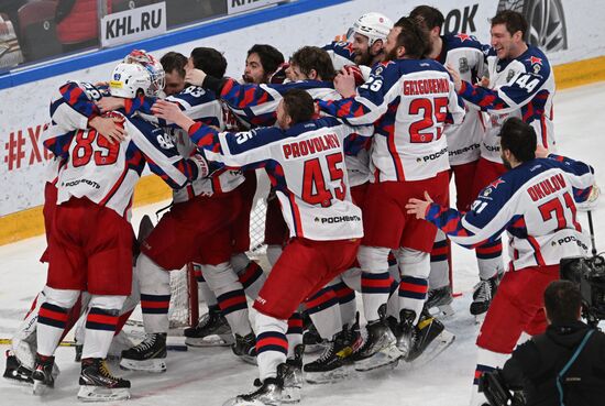 Russia Ice Hockey Kontinental League Metallurg - CSKA
